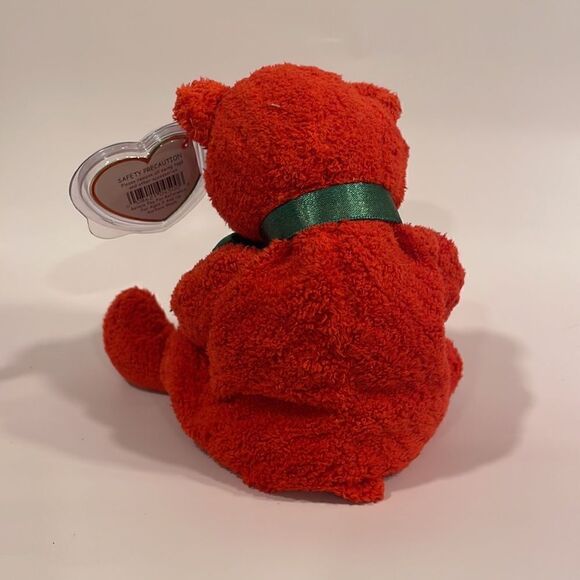 2001 Vintage Ty Beanie Baby Mistletoe the Christmas Bear 8” Excellent Used Con… - Picture 3 of 9